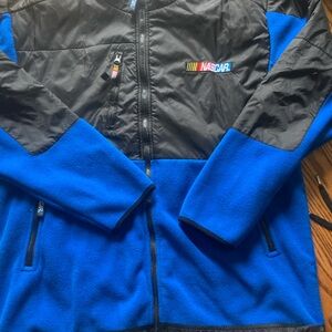 NWOT vintage NASCAR jacket XL ESSEX EXCELLENT CONDITION w several zipper pockets